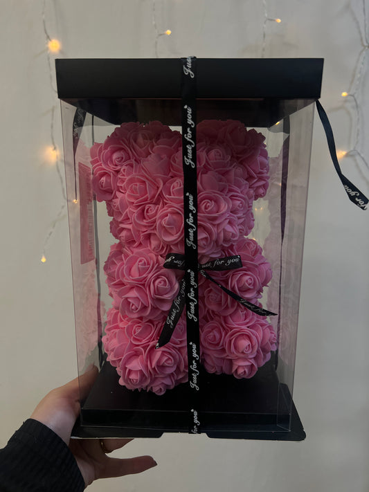 luxe rozen beertje ROZE